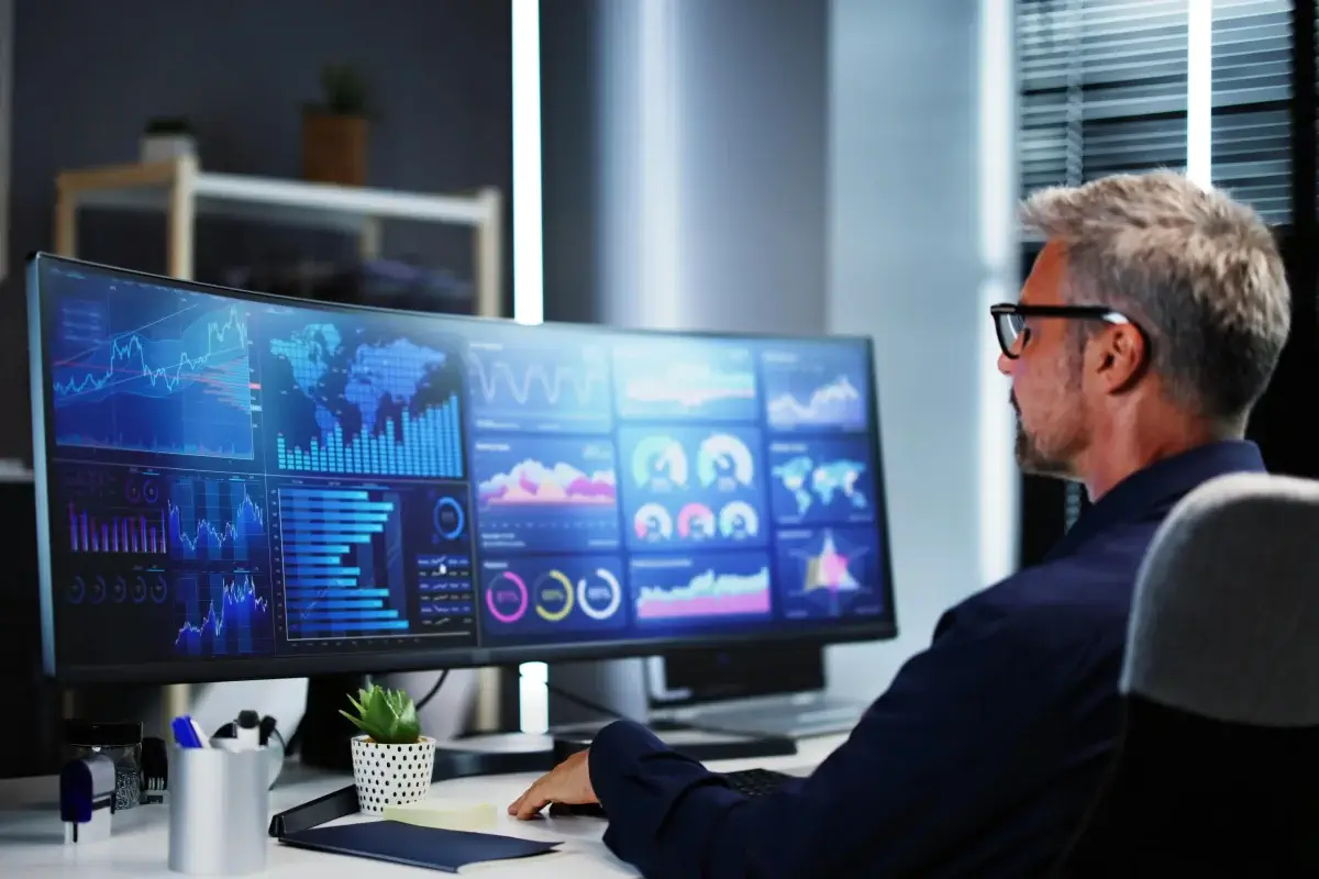 Business Data Analytics Dashboard And KPI Performance